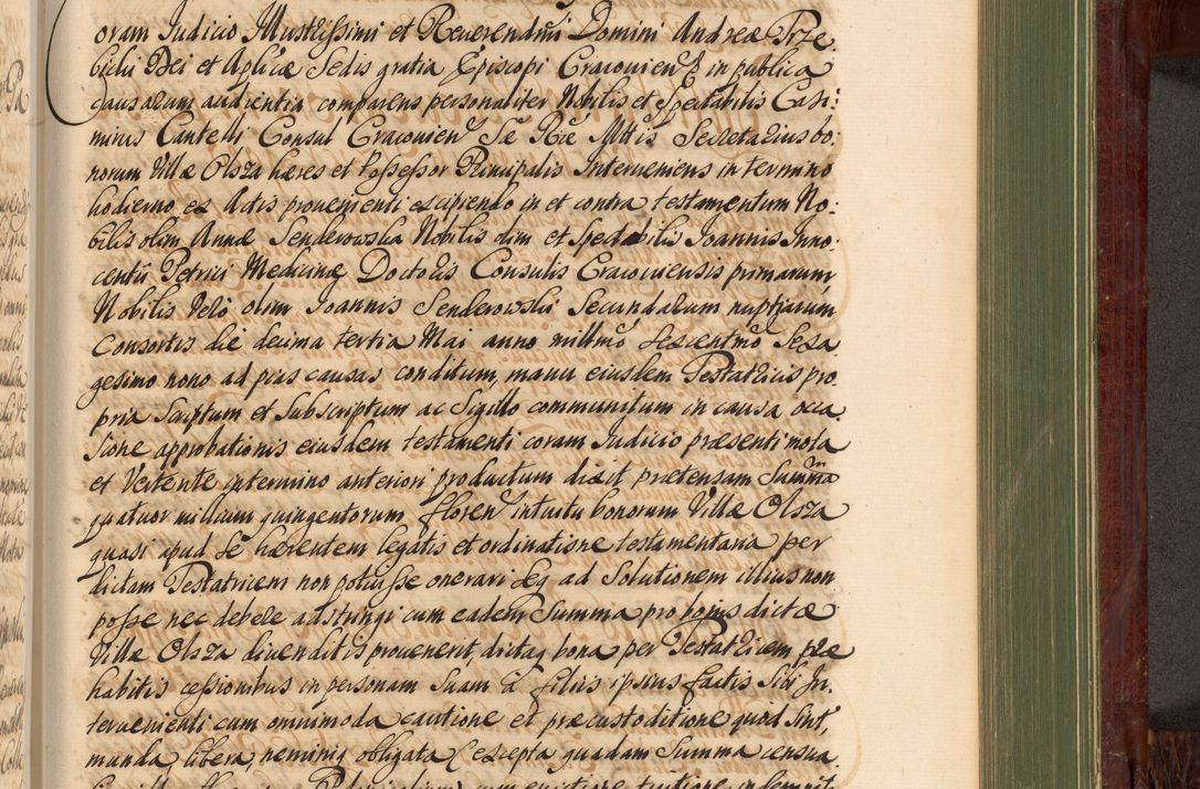 Zdjęcie nr 984 dla obiektu archiwalnego: Acta actorum episcopalium R. D. Andreae Trzebicki, episcopi Cracoviensis et ducis Severiae de 1679. Volumen VIII