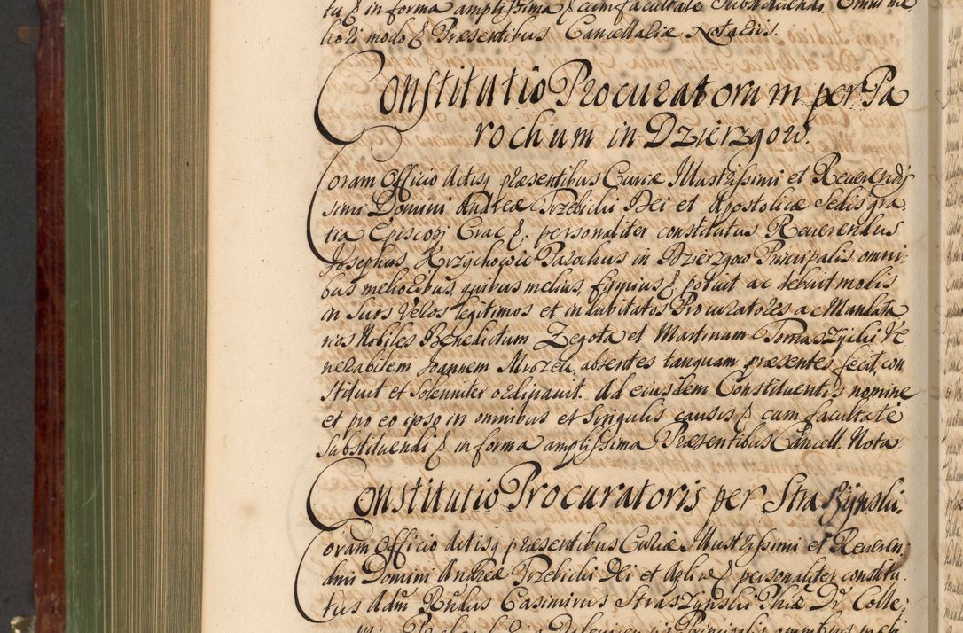 Zdjęcie nr 983 dla obiektu archiwalnego: Acta actorum episcopalium R. D. Andreae Trzebicki, episcopi Cracoviensis et ducis Severiae de 1679. Volumen VIII