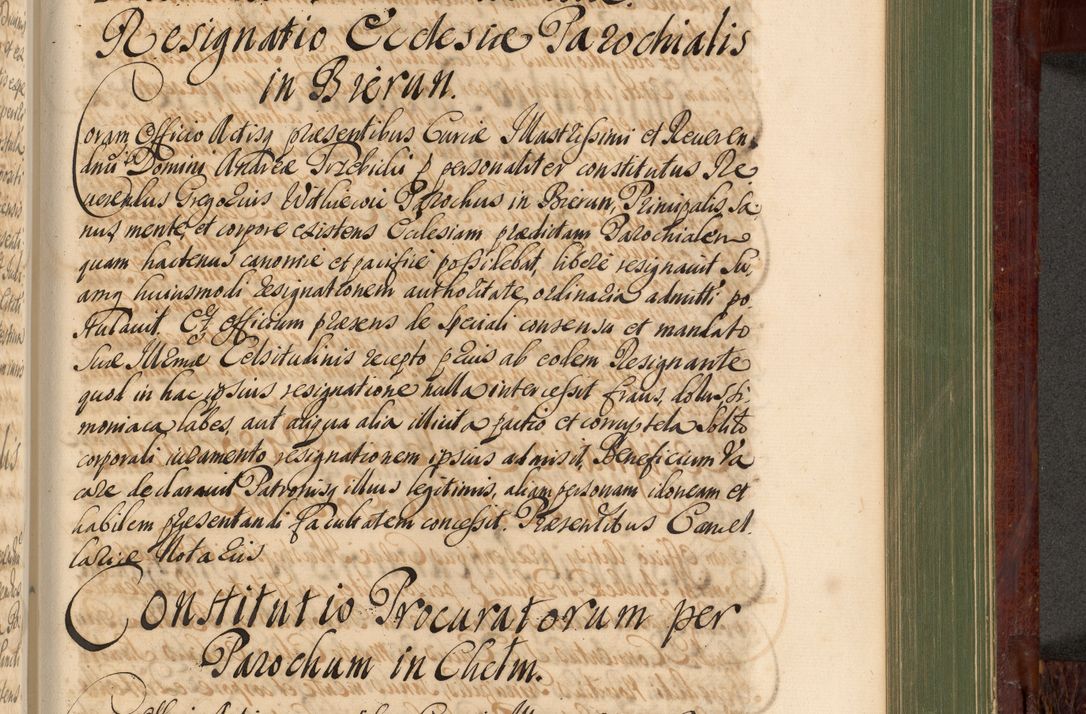 Zdjęcie nr 982 dla obiektu archiwalnego: Acta actorum episcopalium R. D. Andreae Trzebicki, episcopi Cracoviensis et ducis Severiae de 1679. Volumen VIII