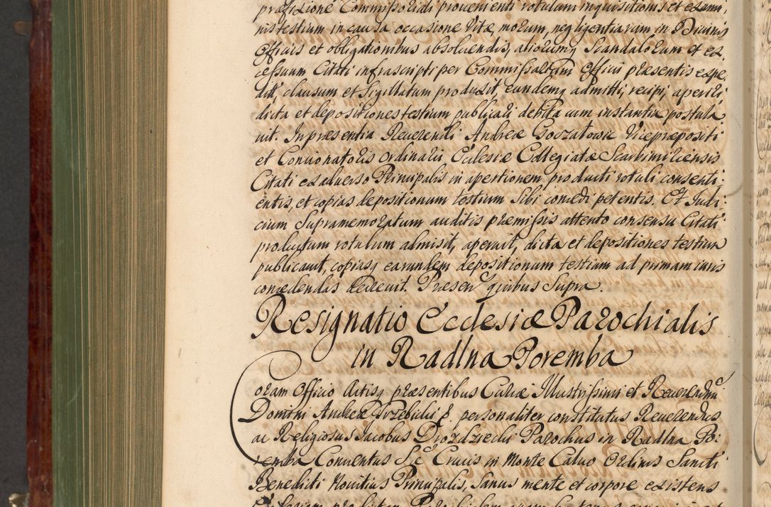 Zdjęcie nr 981 dla obiektu archiwalnego: Acta actorum episcopalium R. D. Andreae Trzebicki, episcopi Cracoviensis et ducis Severiae de 1679. Volumen VIII