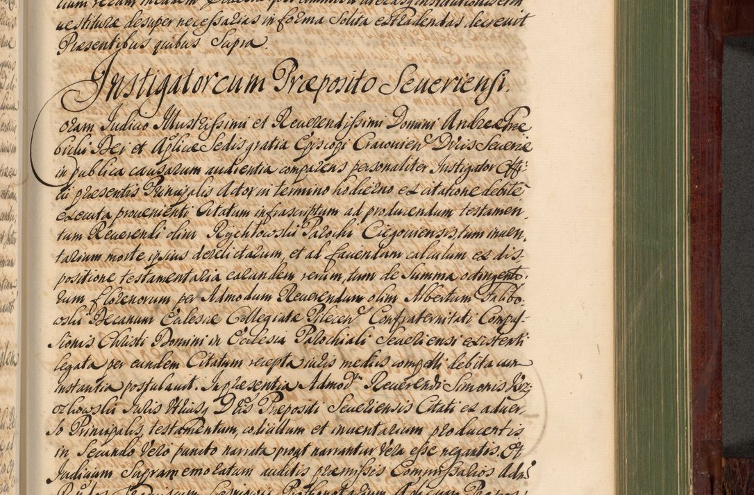 Zdjęcie nr 980 dla obiektu archiwalnego: Acta actorum episcopalium R. D. Andreae Trzebicki, episcopi Cracoviensis et ducis Severiae de 1679. Volumen VIII