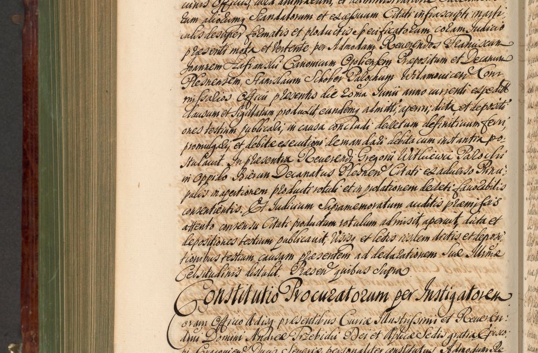 Zdjęcie nr 975 dla obiektu archiwalnego: Acta actorum episcopalium R. D. Andreae Trzebicki, episcopi Cracoviensis et ducis Severiae de 1679. Volumen VIII