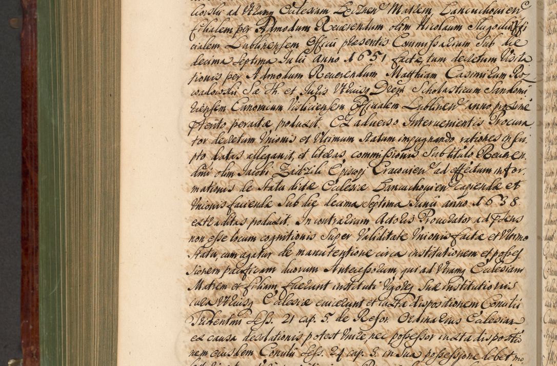 Zdjęcie nr 969 dla obiektu archiwalnego: Acta actorum episcopalium R. D. Andreae Trzebicki, episcopi Cracoviensis et ducis Severiae de 1679. Volumen VIII