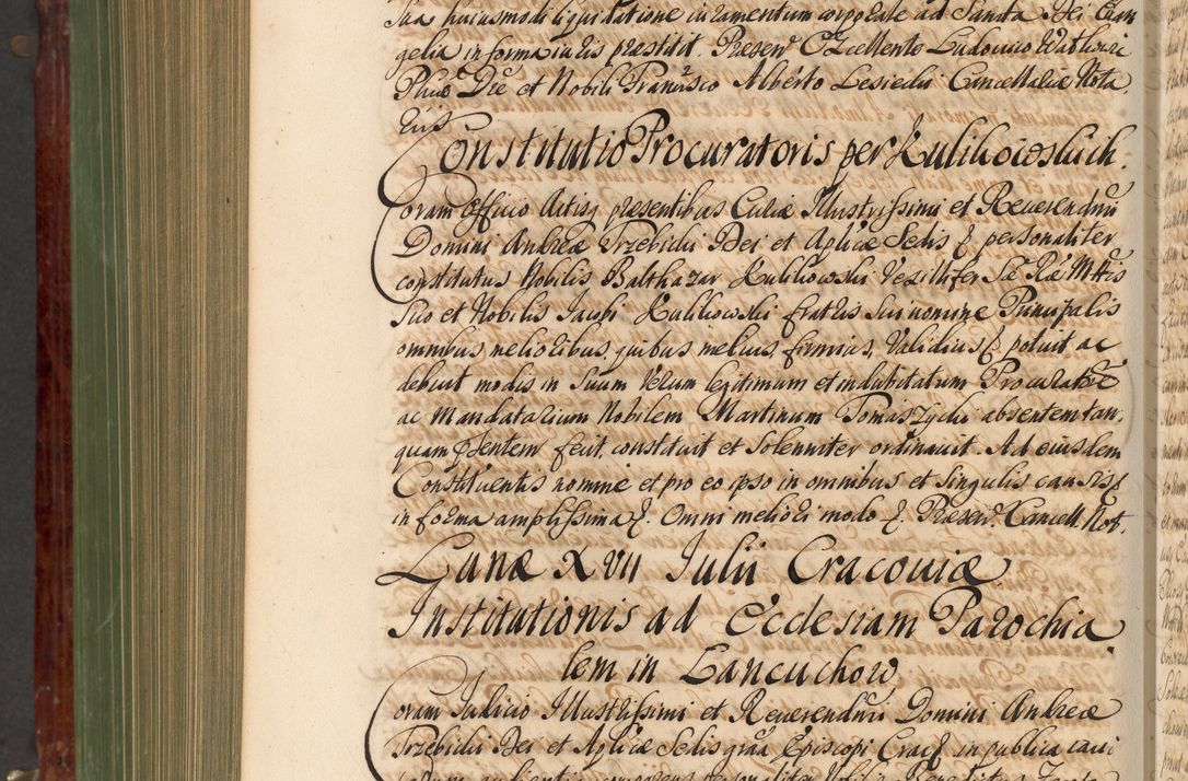 Zdjęcie nr 967 dla obiektu archiwalnego: Acta actorum episcopalium R. D. Andreae Trzebicki, episcopi Cracoviensis et ducis Severiae de 1679. Volumen VIII