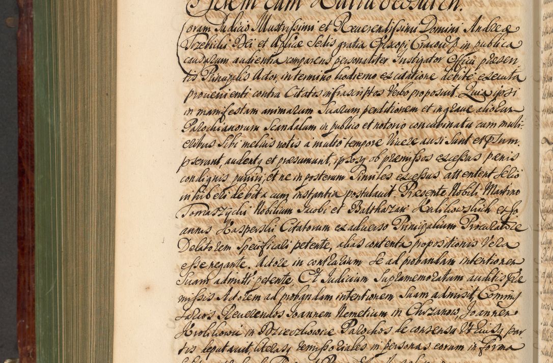 Zdjęcie nr 965 dla obiektu archiwalnego: Acta actorum episcopalium R. D. Andreae Trzebicki, episcopi Cracoviensis et ducis Severiae de 1679. Volumen VIII