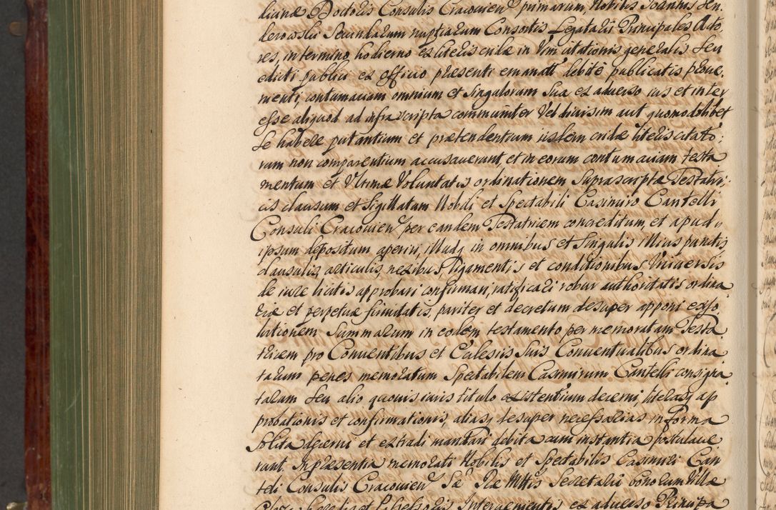Zdjęcie nr 955 dla obiektu archiwalnego: Acta actorum episcopalium R. D. Andreae Trzebicki, episcopi Cracoviensis et ducis Severiae de 1679. Volumen VIII