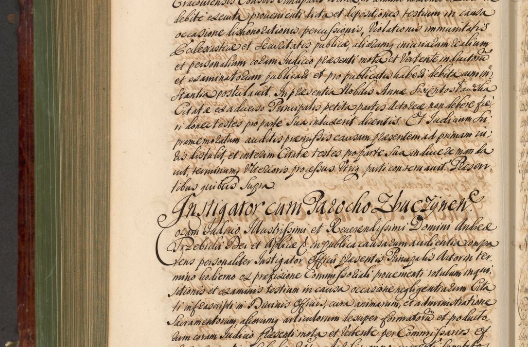 Zdjęcie nr 949 dla obiektu archiwalnego: Acta actorum episcopalium R. D. Andreae Trzebicki, episcopi Cracoviensis et ducis Severiae de 1679. Volumen VIII