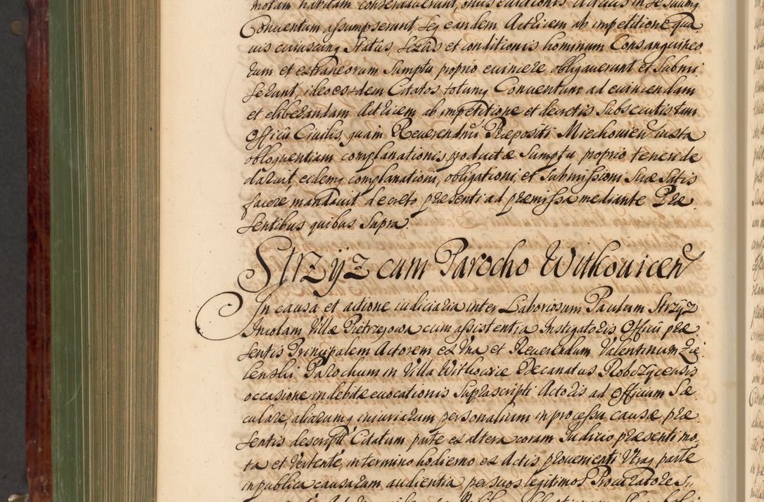 Zdjęcie nr 947 dla obiektu archiwalnego: Acta actorum episcopalium R. D. Andreae Trzebicki, episcopi Cracoviensis et ducis Severiae de 1679. Volumen VIII