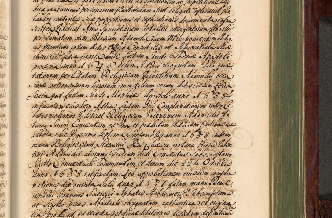 Zdjęcie nr 946 dla obiektu archiwalnego: Acta actorum episcopalium R. D. Andreae Trzebicki, episcopi Cracoviensis et ducis Severiae de 1679. Volumen VIII