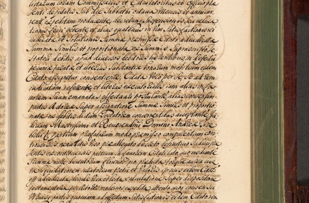 Zdjęcie nr 944 dla obiektu archiwalnego: Acta actorum episcopalium R. D. Andreae Trzebicki, episcopi Cracoviensis et ducis Severiae de 1679. Volumen VIII