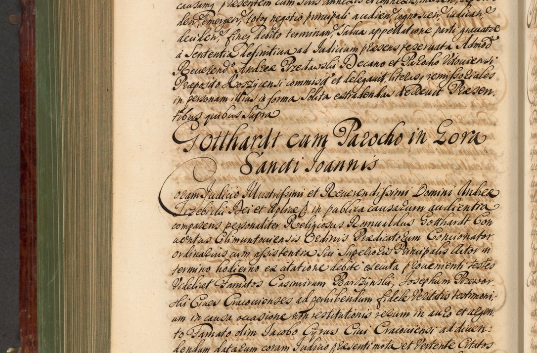 Zdjęcie nr 941 dla obiektu archiwalnego: Acta actorum episcopalium R. D. Andreae Trzebicki, episcopi Cracoviensis et ducis Severiae de 1679. Volumen VIII