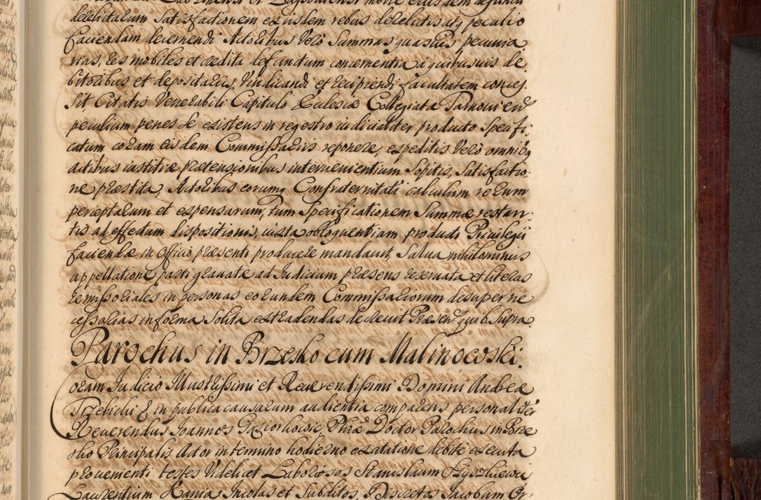 Zdjęcie nr 940 dla obiektu archiwalnego: Acta actorum episcopalium R. D. Andreae Trzebicki, episcopi Cracoviensis et ducis Severiae de 1679. Volumen VIII