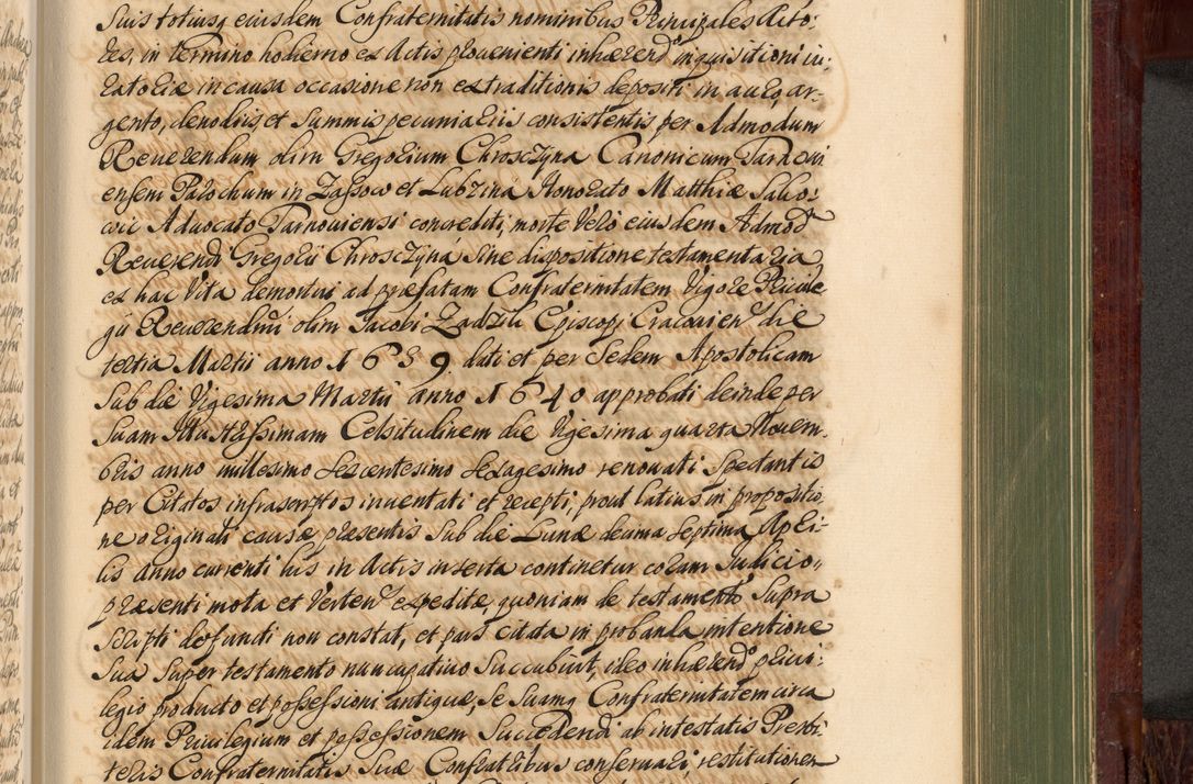 Zdjęcie nr 938 dla obiektu archiwalnego: Acta actorum episcopalium R. D. Andreae Trzebicki, episcopi Cracoviensis et ducis Severiae de 1679. Volumen VIII
