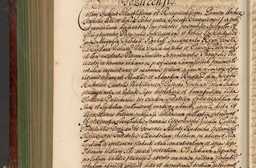 Zdjęcie nr 937 dla obiektu archiwalnego: Acta actorum episcopalium R. D. Andreae Trzebicki, episcopi Cracoviensis et ducis Severiae de 1679. Volumen VIII