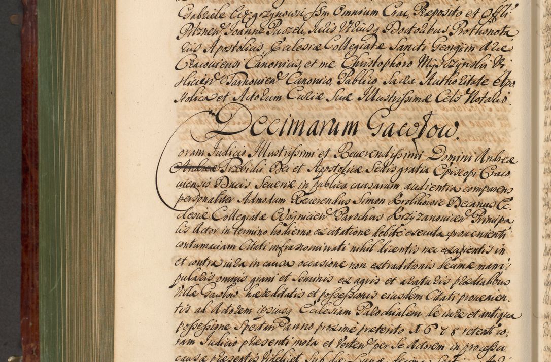 Zdjęcie nr 935 dla obiektu archiwalnego: Acta actorum episcopalium R. D. Andreae Trzebicki, episcopi Cracoviensis et ducis Severiae de 1679. Volumen VIII