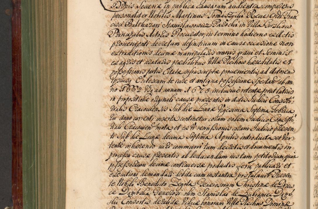 Zdjęcie nr 931 dla obiektu archiwalnego: Acta actorum episcopalium R. D. Andreae Trzebicki, episcopi Cracoviensis et ducis Severiae de 1679. Volumen VIII