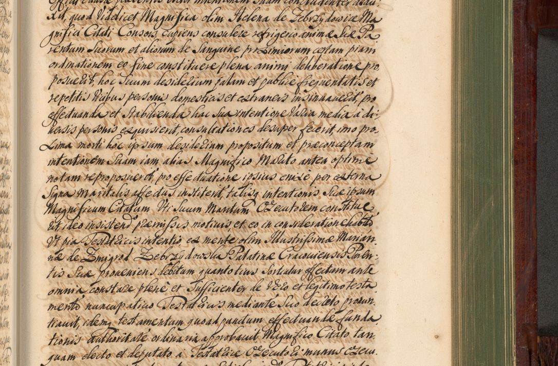 Zdjęcie nr 928 dla obiektu archiwalnego: Acta actorum episcopalium R. D. Andreae Trzebicki, episcopi Cracoviensis et ducis Severiae de 1679. Volumen VIII