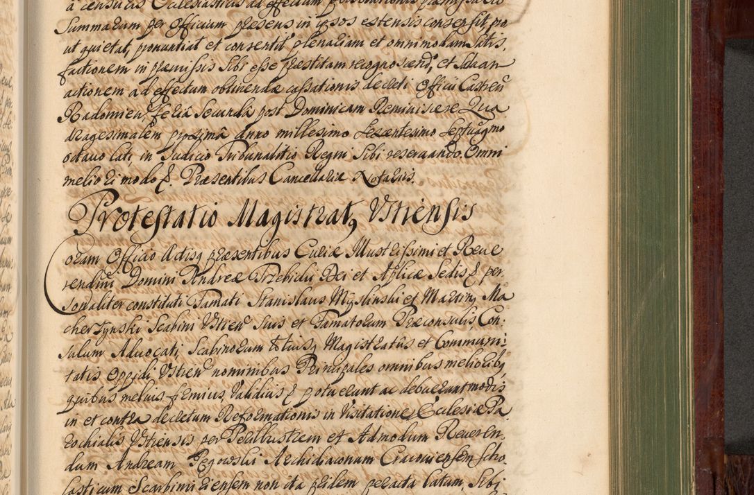 Zdjęcie nr 930 dla obiektu archiwalnego: Acta actorum episcopalium R. D. Andreae Trzebicki, episcopi Cracoviensis et ducis Severiae de 1679. Volumen VIII