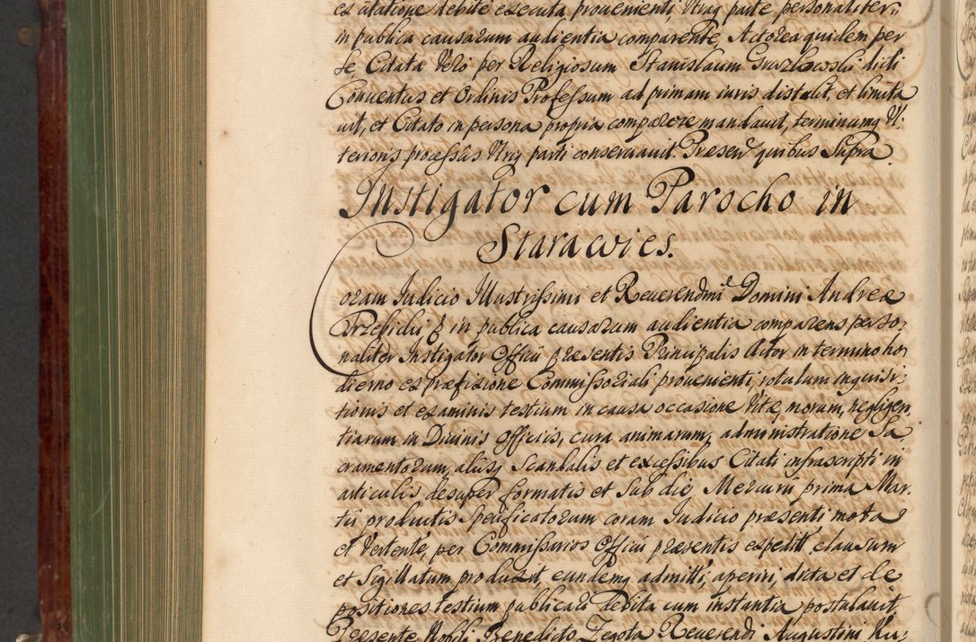 Zdjęcie nr 925 dla obiektu archiwalnego: Acta actorum episcopalium R. D. Andreae Trzebicki, episcopi Cracoviensis et ducis Severiae de 1679. Volumen VIII