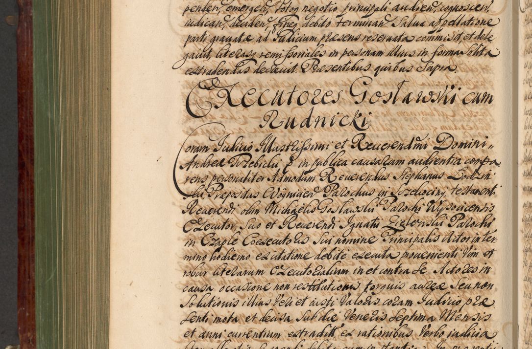 Zdjęcie nr 923 dla obiektu archiwalnego: Acta actorum episcopalium R. D. Andreae Trzebicki, episcopi Cracoviensis et ducis Severiae de 1679. Volumen VIII