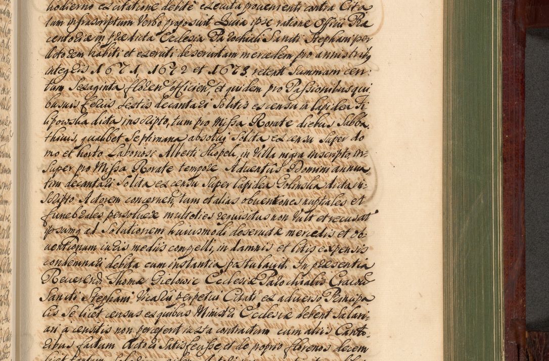 Zdjęcie nr 922 dla obiektu archiwalnego: Acta actorum episcopalium R. D. Andreae Trzebicki, episcopi Cracoviensis et ducis Severiae de 1679. Volumen VIII