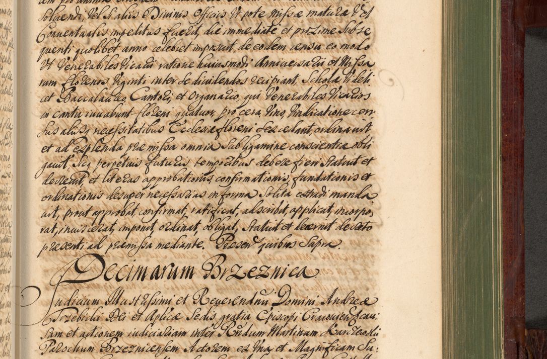 Zdjęcie nr 914 dla obiektu archiwalnego: Acta actorum episcopalium R. D. Andreae Trzebicki, episcopi Cracoviensis et ducis Severiae de 1679. Volumen VIII