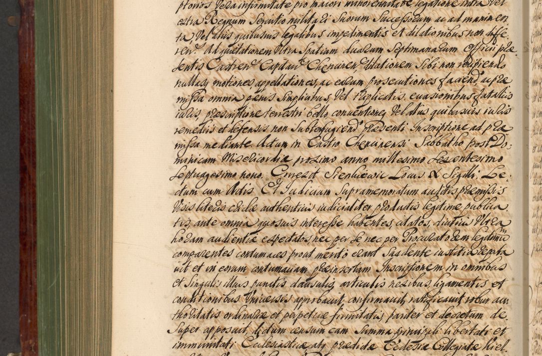 Zdjęcie nr 913 dla obiektu archiwalnego: Acta actorum episcopalium R. D. Andreae Trzebicki, episcopi Cracoviensis et ducis Severiae de 1679. Volumen VIII