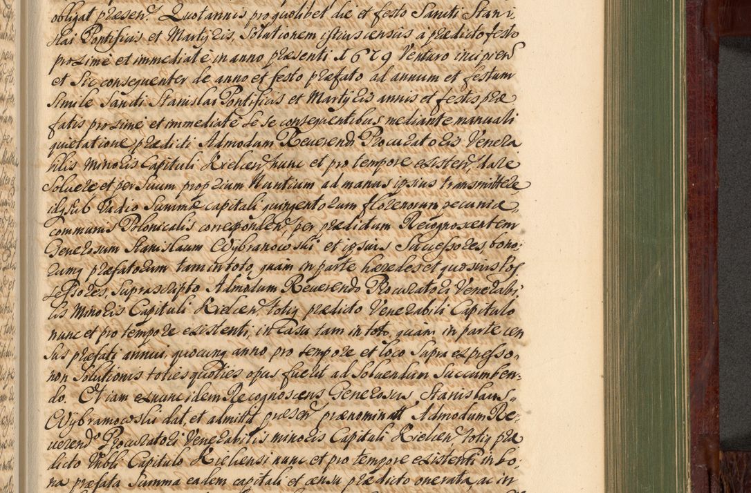Zdjęcie nr 910 dla obiektu archiwalnego: Acta actorum episcopalium R. D. Andreae Trzebicki, episcopi Cracoviensis et ducis Severiae de 1679. Volumen VIII