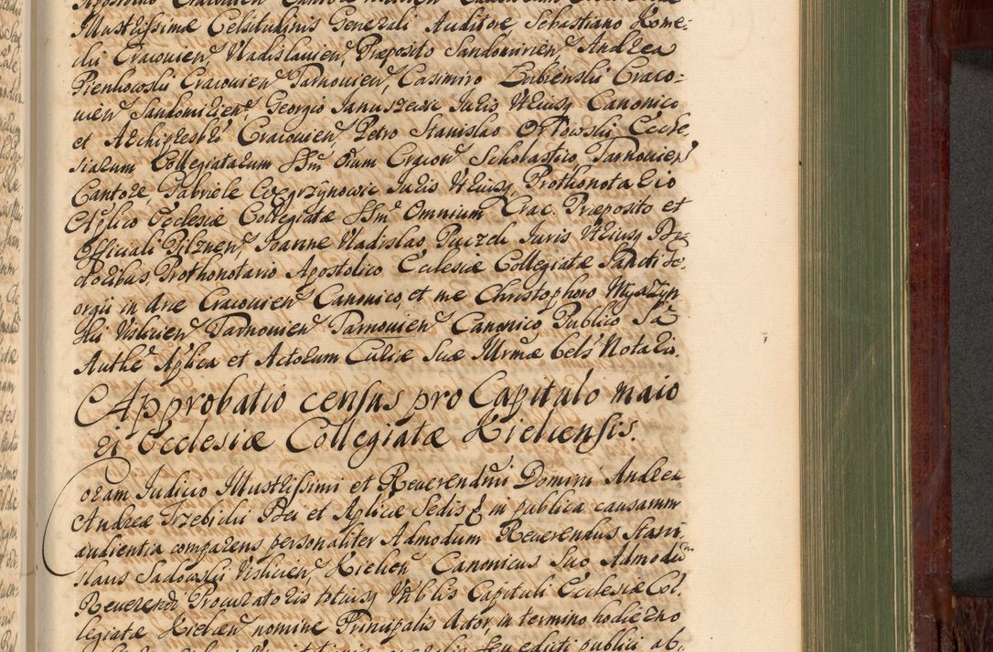 Zdjęcie nr 900 dla obiektu archiwalnego: Acta actorum episcopalium R. D. Andreae Trzebicki, episcopi Cracoviensis et ducis Severiae de 1679. Volumen VIII