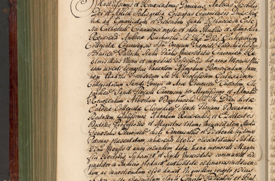 Zdjęcie nr 899 dla obiektu archiwalnego: Acta actorum episcopalium R. D. Andreae Trzebicki, episcopi Cracoviensis et ducis Severiae de 1679. Volumen VIII