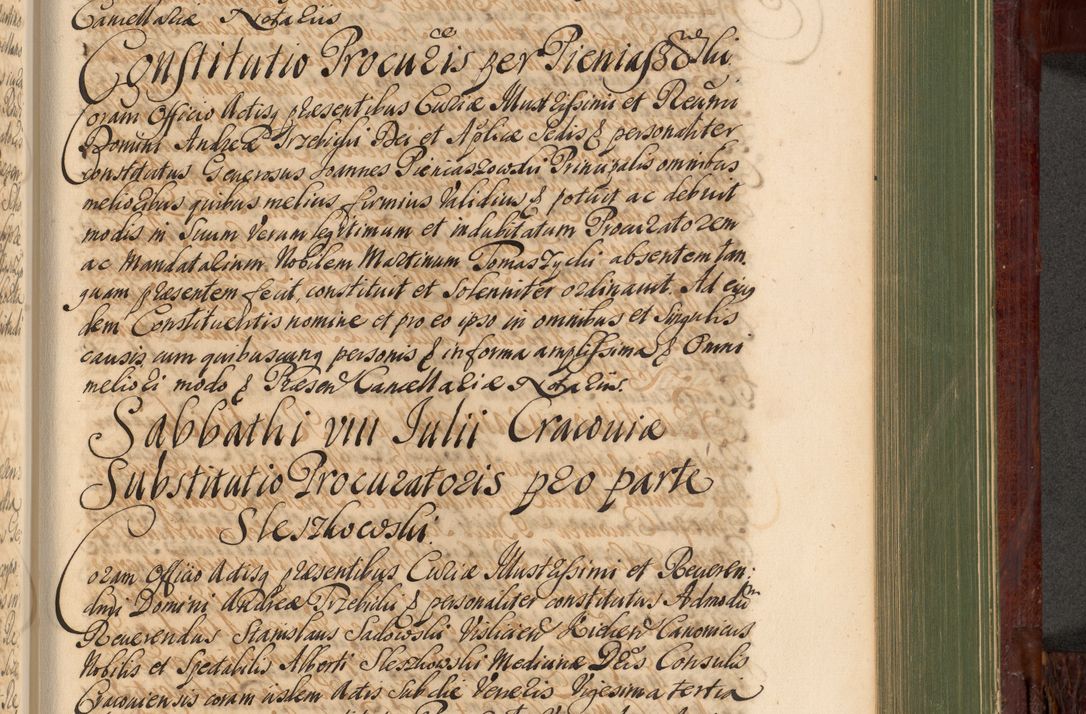 Zdjęcie nr 898 dla obiektu archiwalnego: Acta actorum episcopalium R. D. Andreae Trzebicki, episcopi Cracoviensis et ducis Severiae de 1679. Volumen VIII