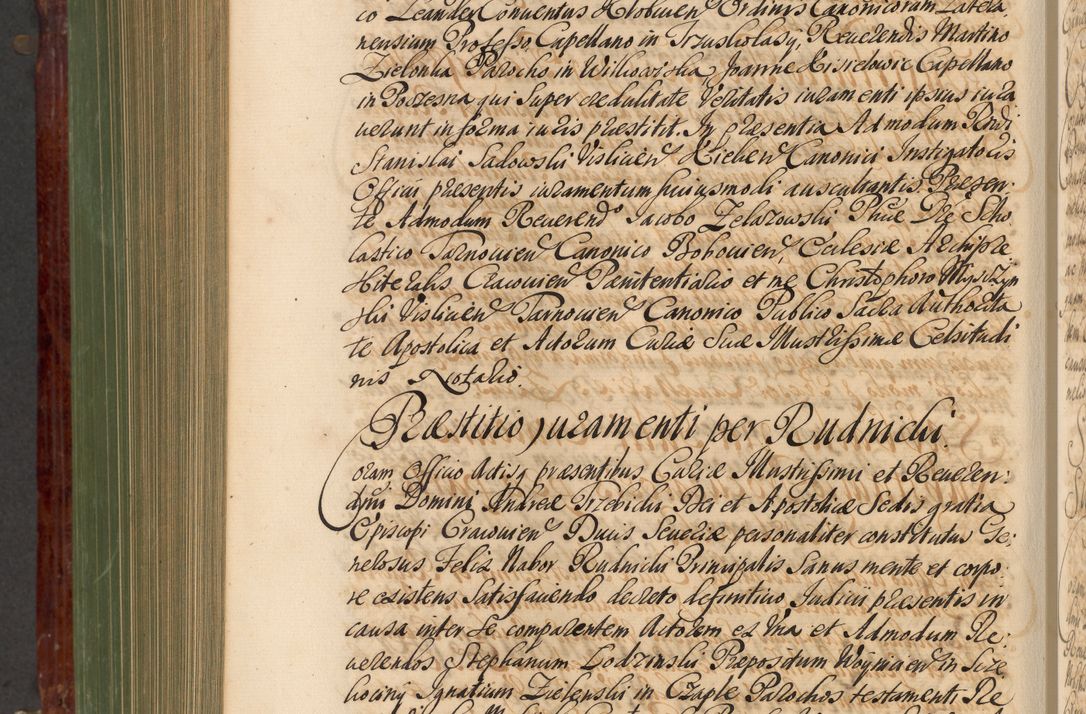 Zdjęcie nr 897 dla obiektu archiwalnego: Acta actorum episcopalium R. D. Andreae Trzebicki, episcopi Cracoviensis et ducis Severiae de 1679. Volumen VIII