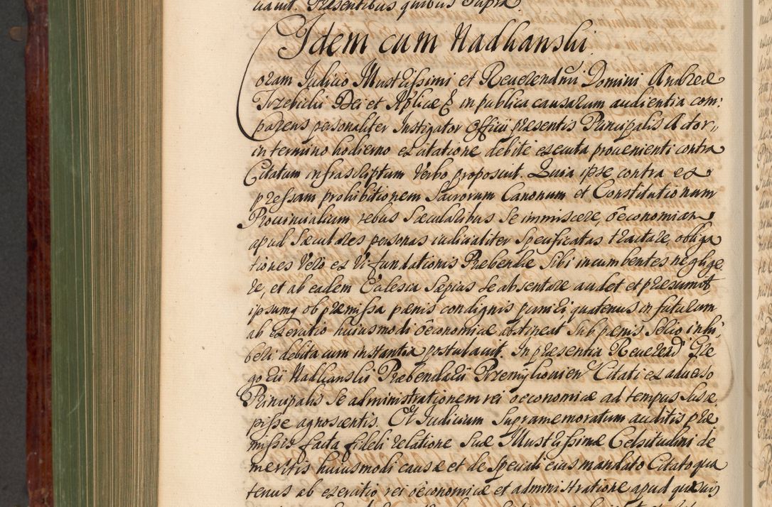 Zdjęcie nr 895 dla obiektu archiwalnego: Acta actorum episcopalium R. D. Andreae Trzebicki, episcopi Cracoviensis et ducis Severiae de 1679. Volumen VIII