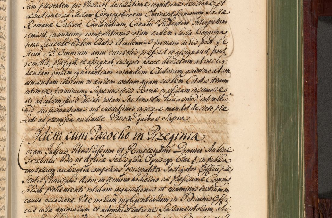 Zdjęcie nr 894 dla obiektu archiwalnego: Acta actorum episcopalium R. D. Andreae Trzebicki, episcopi Cracoviensis et ducis Severiae de 1679. Volumen VIII