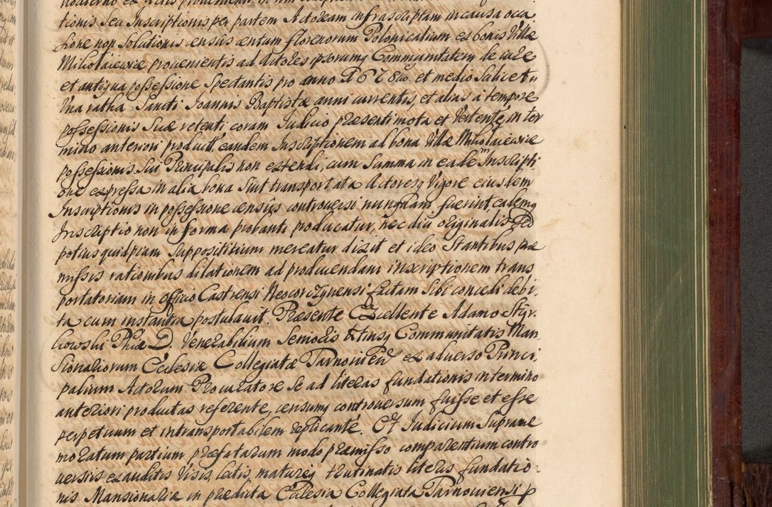 Zdjęcie nr 884 dla obiektu archiwalnego: Acta actorum episcopalium R. D. Andreae Trzebicki, episcopi Cracoviensis et ducis Severiae de 1679. Volumen VIII