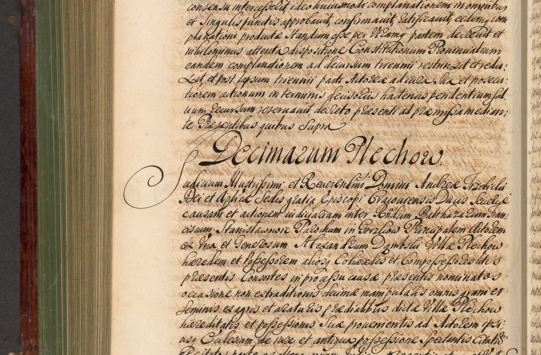 Zdjęcie nr 883 dla obiektu archiwalnego: Acta actorum episcopalium R. D. Andreae Trzebicki, episcopi Cracoviensis et ducis Severiae de 1679. Volumen VIII