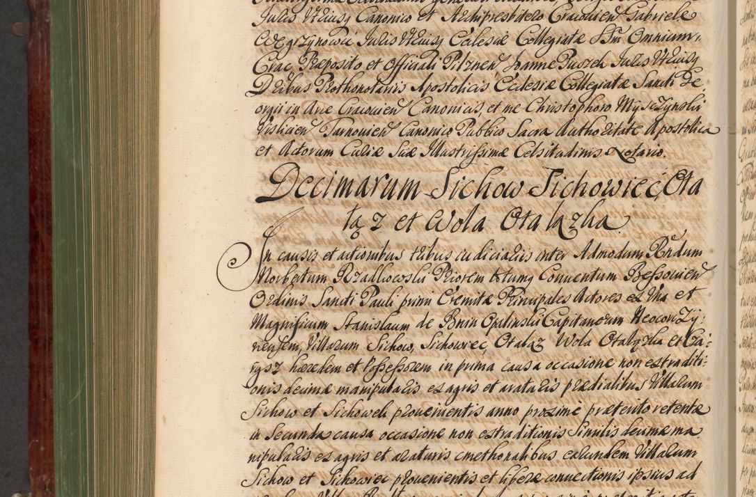 Zdjęcie nr 881 dla obiektu archiwalnego: Acta actorum episcopalium R. D. Andreae Trzebicki, episcopi Cracoviensis et ducis Severiae de 1679. Volumen VIII