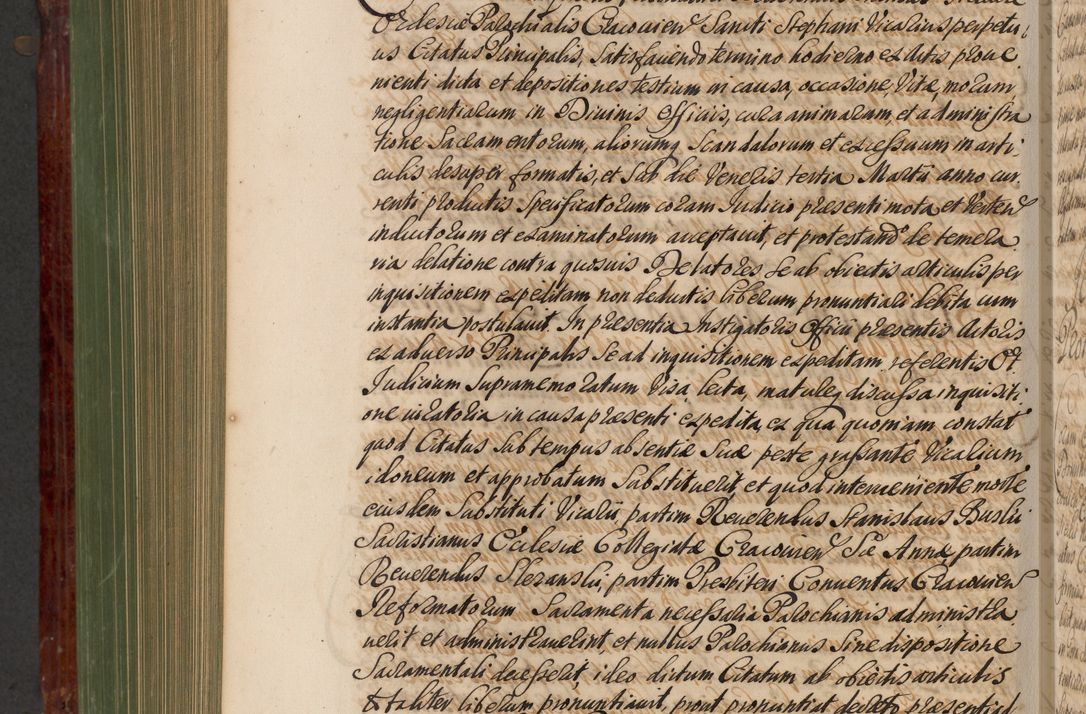 Zdjęcie nr 875 dla obiektu archiwalnego: Acta actorum episcopalium R. D. Andreae Trzebicki, episcopi Cracoviensis et ducis Severiae de 1679. Volumen VIII