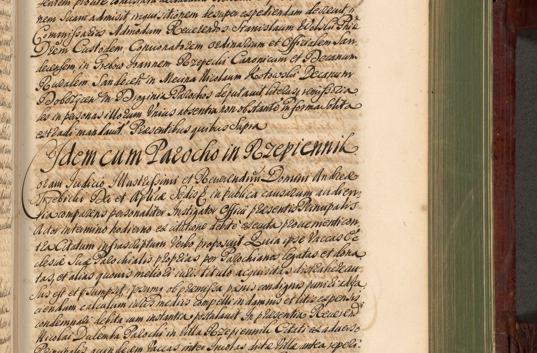 Zdjęcie nr 874 dla obiektu archiwalnego: Acta actorum episcopalium R. D. Andreae Trzebicki, episcopi Cracoviensis et ducis Severiae de 1679. Volumen VIII