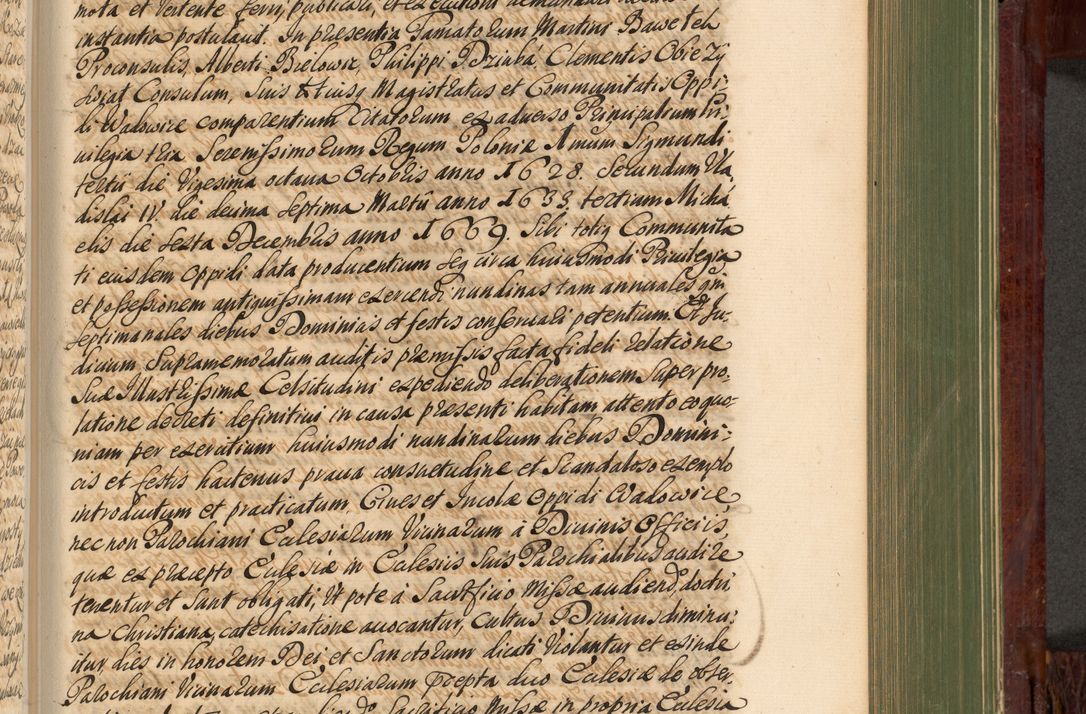 Zdjęcie nr 872 dla obiektu archiwalnego: Acta actorum episcopalium R. D. Andreae Trzebicki, episcopi Cracoviensis et ducis Severiae de 1679. Volumen VIII