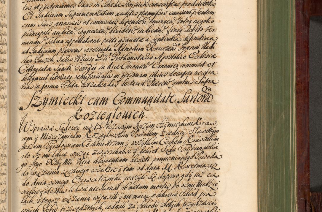 Zdjęcie nr 870 dla obiektu archiwalnego: Acta actorum episcopalium R. D. Andreae Trzebicki, episcopi Cracoviensis et ducis Severiae de 1679. Volumen VIII