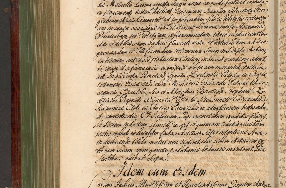 Zdjęcie nr 867 dla obiektu archiwalnego: Acta actorum episcopalium R. D. Andreae Trzebicki, episcopi Cracoviensis et ducis Severiae de 1679. Volumen VIII
