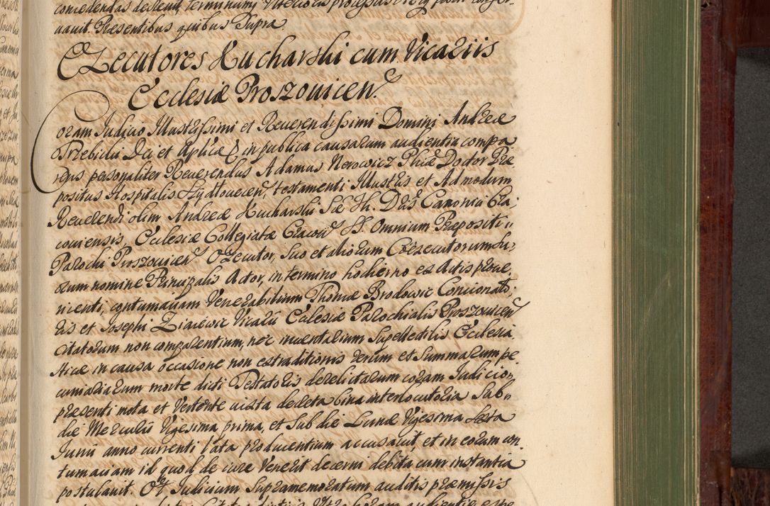 Zdjęcie nr 866 dla obiektu archiwalnego: Acta actorum episcopalium R. D. Andreae Trzebicki, episcopi Cracoviensis et ducis Severiae de 1679. Volumen VIII