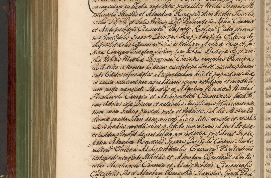 Zdjęcie nr 865 dla obiektu archiwalnego: Acta actorum episcopalium R. D. Andreae Trzebicki, episcopi Cracoviensis et ducis Severiae de 1679. Volumen VIII