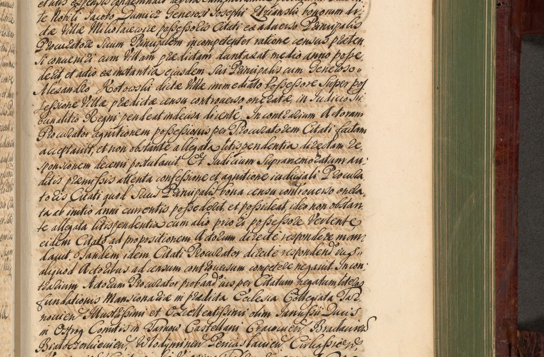 Zdjęcie nr 864 dla obiektu archiwalnego: Acta actorum episcopalium R. D. Andreae Trzebicki, episcopi Cracoviensis et ducis Severiae de 1679. Volumen VIII