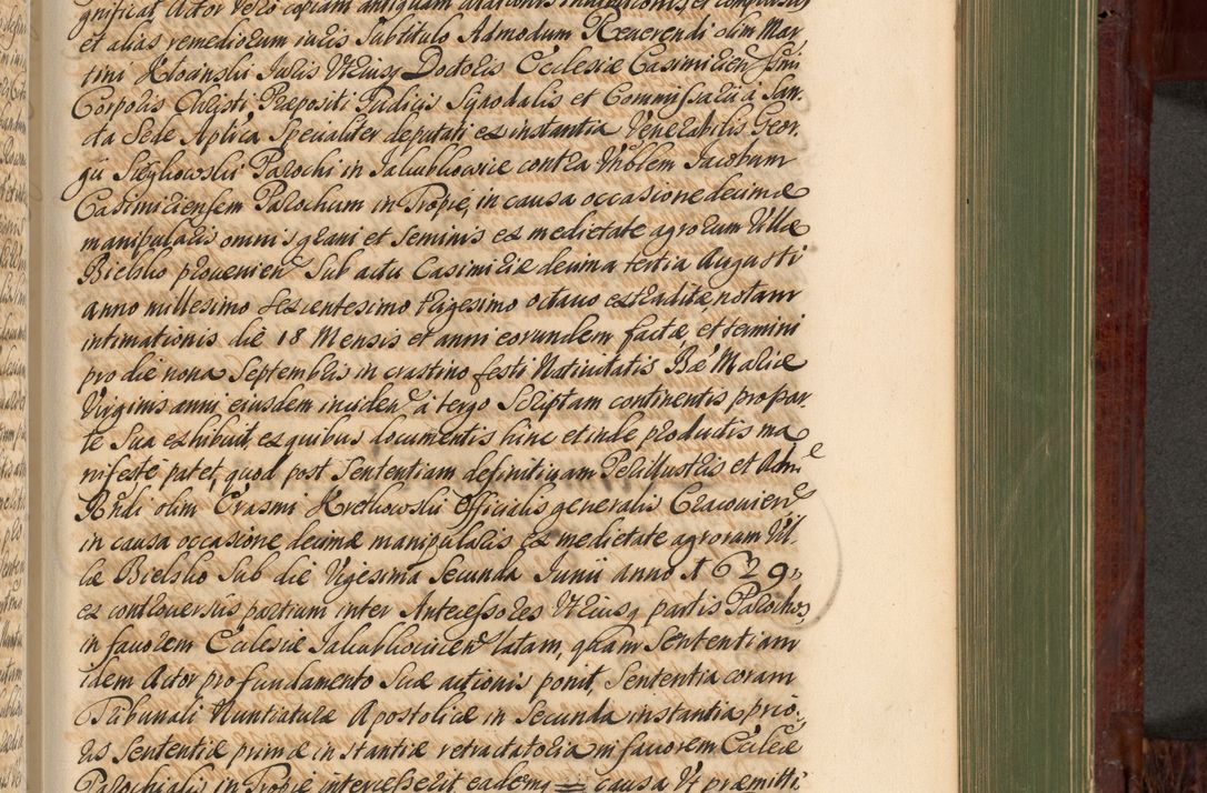 Zdjęcie nr 860 dla obiektu archiwalnego: Acta actorum episcopalium R. D. Andreae Trzebicki, episcopi Cracoviensis et ducis Severiae de 1679. Volumen VIII