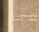 Zdjęcie nr 855 dla obiektu archiwalnego: Acta actorum episcopalium R. D. Andreae Trzebicki, episcopi Cracoviensis et ducis Severiae de 1679. Volumen VIII