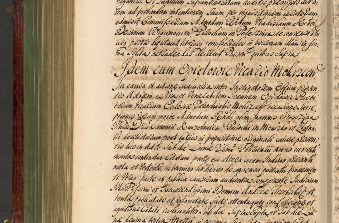 Zdjęcie nr 847 dla obiektu archiwalnego: Acta actorum episcopalium R. D. Andreae Trzebicki, episcopi Cracoviensis et ducis Severiae de 1679. Volumen VIII