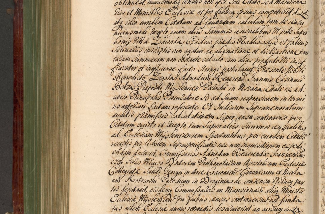 Zdjęcie nr 845 dla obiektu archiwalnego: Acta actorum episcopalium R. D. Andreae Trzebicki, episcopi Cracoviensis et ducis Severiae de 1679. Volumen VIII