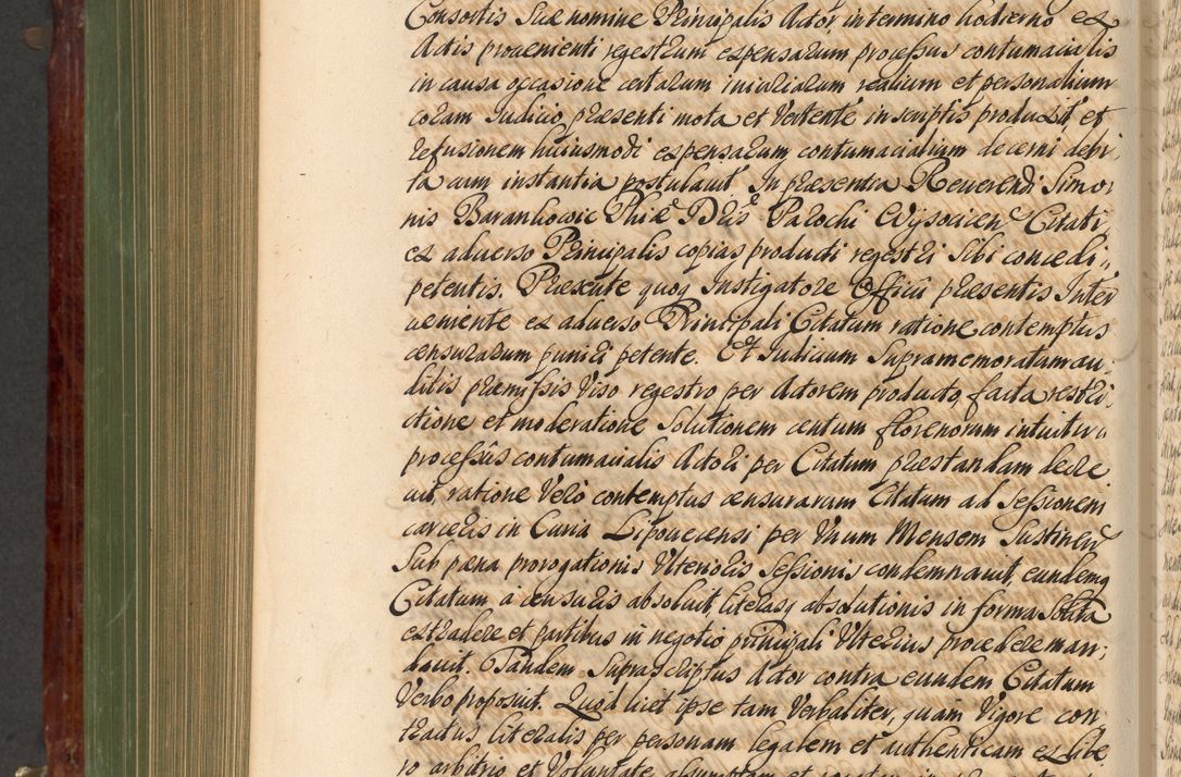 Zdjęcie nr 839 dla obiektu archiwalnego: Acta actorum episcopalium R. D. Andreae Trzebicki, episcopi Cracoviensis et ducis Severiae de 1679. Volumen VIII